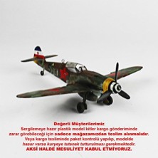 QD071 1/32 Ölçek, Messerschmitt Bf 109 G-10 Sergilemeye Hazır Plastik Uçak Maketi