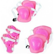 Feyza Design Çocuklar Için Renkli Scooter, Bisiklet ve Paten Koruma Seti 6 Parça