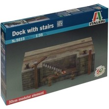Italeri 5615S 1/35 Ölçek, Merdivenli Rıhtım Kesiti, Plastik Model Kiti