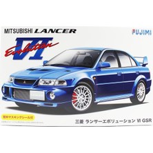 Fujimi ID-102 03923 1/24 Ölçek, Mitsubishi Lancer Evolution Vı Gsr, (Cam Boyama Maskesi Ile), Otomobil Plastik Model Kiti