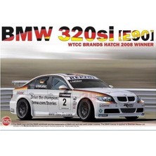 Nunu PN24037 1/24 Ölçek, Bmw 320SI E90 (Wtcc Brands Hatch 2008 Winner), Otomobil Plastik Model Kiti