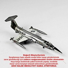 QD050 1/72 Ölçek, F-104C Starfighter Sergilemeye Hazır Plastik Uçak Maketi