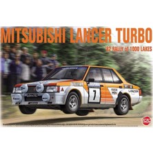 Nunu PN24018 1/24 Ölçek, Mitsubishi Lancer Turbo (1982 Rally Of 1000 Lakes), Otomobil Plastik Model Kiti
