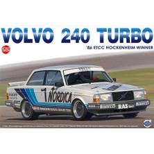 Nunu PN24013 1/24 Ölçek, Volvo 240 Turbo (1986 Etcc Hockenheim Winner), Otomobil Plastik Model Kiti