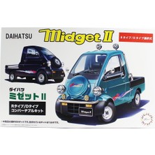 Fujimi ID-114 04732 1/24 Ölçek, Daihatsu Midget Type R/type D, Kamyonet Plastik Model Kiti