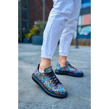 SHN CH254 Cst Pittura Erkek Ayakkabı 538 Crazy Splush Sıyah