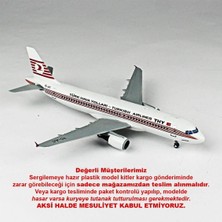 QD155 1/144 Ölçek, Yolcu Uçağı Sergilemeye Hazır Plastik Uçak Maketi