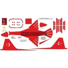 Babibi DBT01033 1/48 Ölçek, NF-5A, Türk Yıldızları 2008-1, Dekal Çıkartma