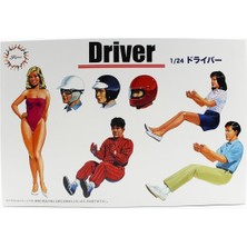 Fujimi Gt-4 11660 1/24 Ölçek, Araba Sürücü Figürleri, Plastik Model Kiti