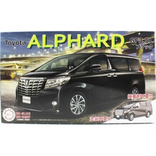 Fujimi C-Nx-7 06607 1/24 Ölçek, Toyota Alphard Gf3.5l (Black), Minibüs Plastik Model Kiti