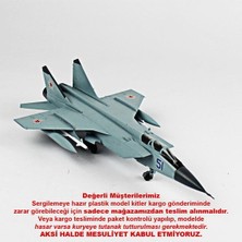 QD070 1/72 Ölçek, Mıg-31 Bs Foxhound Sergilemeye Hazır Plastik Uçak Maketi