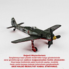 QD055 1/48 Ölçek, Focke-Wulf 190 D Sergilemeye Hazır Plastik Uçak Maketi