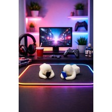 Novatech İnovasyon Telefon Bağımlısı Hayalet 2’li Dekoratif Mini Figür Seti Ev Dekorasyonu Genç Odası Dekorasyonu Masa Üstü Figürler