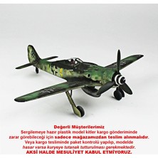 QD106 1/32 Ölçek, Focke-Wulf 190 D Sergilemeye Hazır Plastik Uçak Maketi