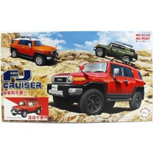 Fujimi C-Nx-9 Ex-4 06637 1/24 Ölçek, Toyota Fj Cruiser (Red Color Package Type), Cip Plastik Model Kiti