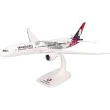 Herpa 614405 1/200 Ölçek, Hawaiian Havayolları Boeing 787-9 Dreamliner (Kapuahi) N781HA, Snapfit, Plastik, Standlı, Sergilemeye