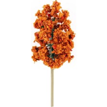 Hobbytime 9 Cm. Yassı Formlu Amerikan Sığla Ağacı Modeli, 2 Adet