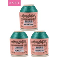 Vexor 3 Adet Altınbaşak Oya ve Dantel Ipi 20 gr - Royaleks - No: 133