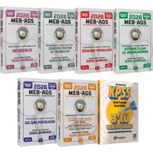 CBA Akademi 2026 CBA MEB-AGS Eğitim Bilimleri 6 Cilt-Güncel Toplam Sette 4440 adet Ayrıntılı Çözümlü Soru