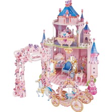 NessiWorld Cubicfun Prenses Gizli Bahçe Şatosu 3D Puzzle