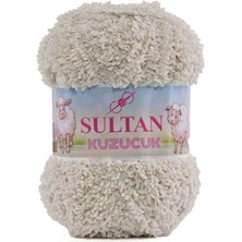 Sultan Kuzucuk (5 Adet) 704 Fildişi Rengi El Örgü Ipliği
