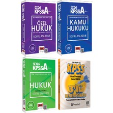 Yargı Yayınevi 2026 Kpss-A Grubu Tüm Kurum Sınavları Için Özel Hukuk-Kamu Hukuku Konu Anlatımı-Soru Bankası