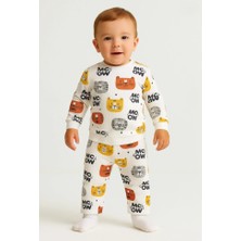 Buufuu Bebek Takım Al Üst Pamuklu Baskılı