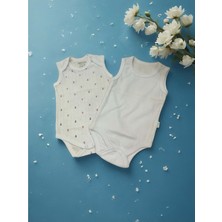 Kolsuz Ikili Bebek Çıtçıtlı Body - RYZEB005 - Lacivert - 3 - 6 Ay Lacivert
