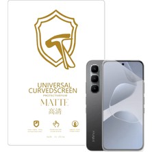 Microcase Infinix Hot 60 Pro ile Uyumlu Full Tpu Nano Ön Ekran Koruma Filmi - EKM101