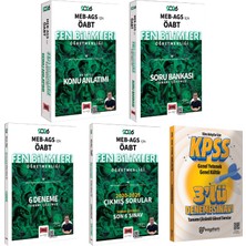 Yargı Yayınevi 2026 Meb-Ags Öabt Fen Bilimleri Öğretmenliği Detaylı Konu Anlatım-Soru Bankası-Deneme-Çıkmış Sorular