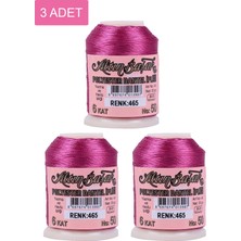 Vexor 3 Adet Altınbaşak Oya ve Dantel Ipi 20 gr - Royaleks - No: 465