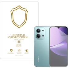 Microcase Xiaomi Redmi 15C ile Uyumlu Full Tpu Nano Ön Ekran Koruma Filmi - EKM101