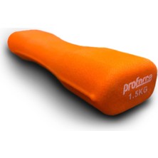 PremiumPort Sağlam ve Hafif 1,5 kg Neopren Dambıl Tek Adet, Evde Spor Için Ideal
