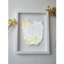 Ikili Askılı Bebek Çıtçıtlı Body - RYZEB001 - Sarı - 0 - 3 Ay Sarı