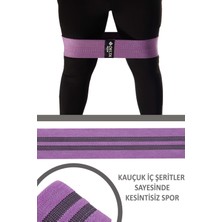 PremiumPort Orta Sertlik Pilates ve Fitness Direnç Bantı, Kalça Egzersizi Lastiği