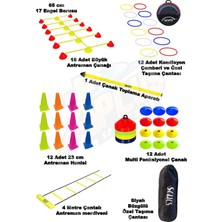 PremiumPort Tam Profesyonel 75 Parça Antrenman Seti Çantalı ve Saklama Kapağıyla