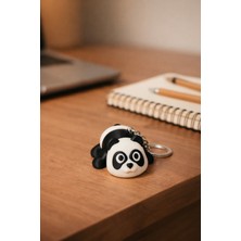Zeniz Objects Sevimli Panda Anahtarlık & Masa Üstü Figür – Dekoratif Mini Obje