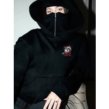 LAYORA Maskeli Polar Hırka – Modern Ninja Tarzı – Kışın Olmazsa Olmazı