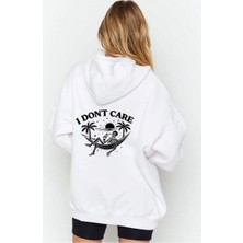 LAYORA Poland Desenli Premium Kapüşonlu Sweatshirt