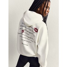 LAYORA Oversize Baskılı Hoodie