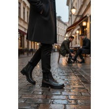 Enoch Hakiki Deri Lastik Detaylı Chelsea Erkek Bot