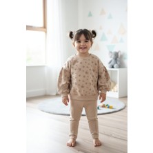 Durucan Laura Baby Kabartma Çiçekli Kız Bebek Çocuk Alt Üst Takım