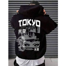 LAYORA 0 Desenli Premium Kapüşonlu Sweatshirt