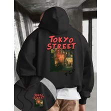 LAYORA Erkek Kapüşonlu Sweatshirt Tüm Sezon Rahat Kesim, Kışlık Kapüşonlu