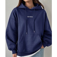 LAYORA Yeni Sezon Baskılı – Oversize Kapüşonlu Sweatshirt