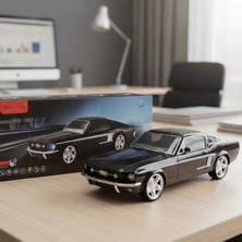 Dexxony Nostaljik Klasik Siyah Araba & Bluetooth Hoparlör Şarjlı Fm Radyo USB Sd Kart Destekli Işıklı Müzik Kutusu