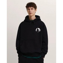 LAYORA Poland Desenli Premium Kapüşonlu Sweatshirt