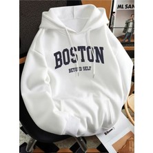 LAYORA Kadin Baskılı Fd Sweatshırt 3iplik Kaliteli Kumaş Oversize Kesim