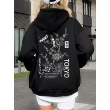 LAYORA 3 Iplik Kapüşonlu Hoodie – Kalın Kumaş, Sıcak Tarz