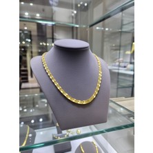 Jade'm Gold Paslanmaz Çelik Zincir Kolye